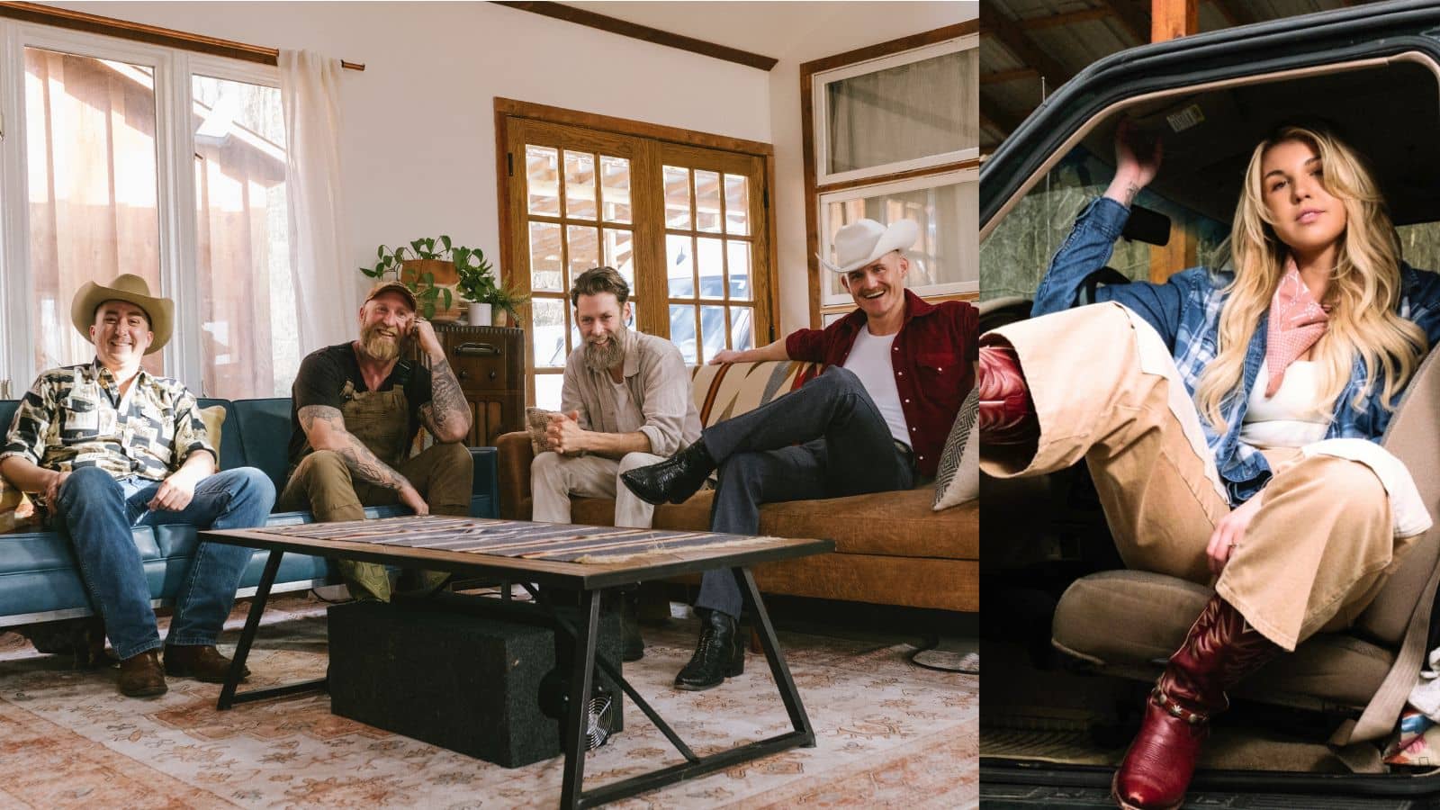 Promotional image for Hogslop String Band, with Fabrizio, on June 24, 2026, at Carol's Pub.