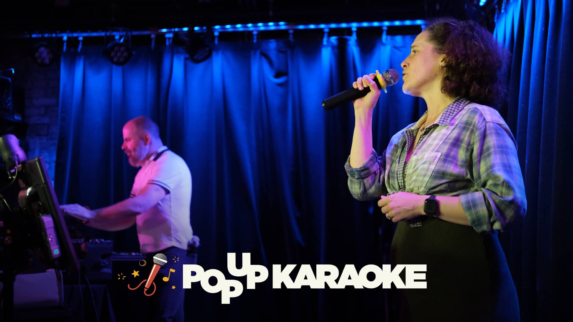 Promotional image for Pop Up Karaoke on November 18, 2025, at Carol's Pub