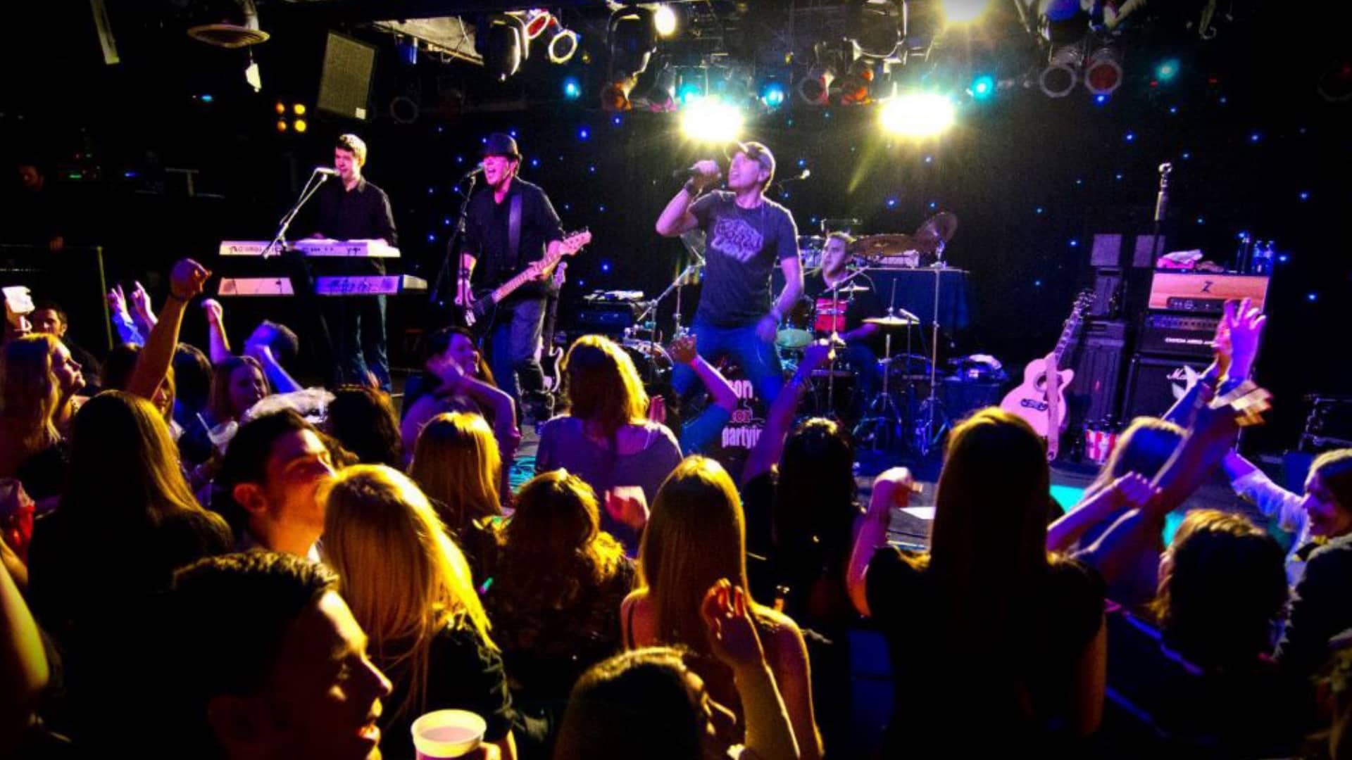 Promotional image for Sorry For Partying performing live at Carol's Pub on October 31, 2025