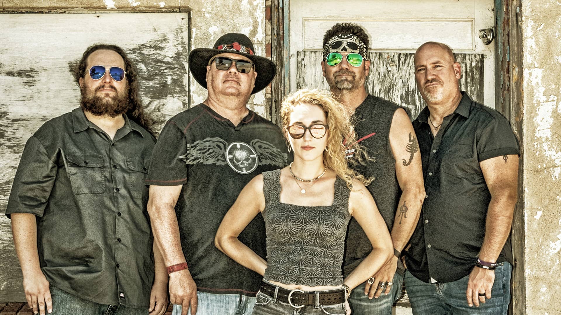 Promotional image for Sunset Sinners performing live at Carol's Pub on May 1, 2026