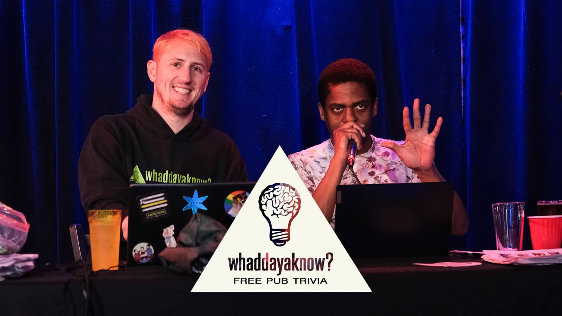 Promotional image for Whaddayaknow Trivia on October 22, 2025, at Carol's Pub