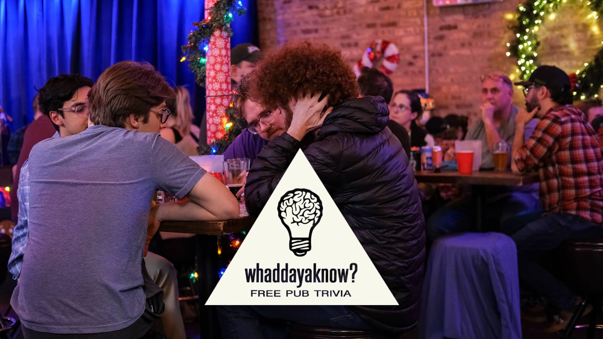 Promotional image for Whaddayaknow Trivia on September 3, 2025, at Carol's Pub