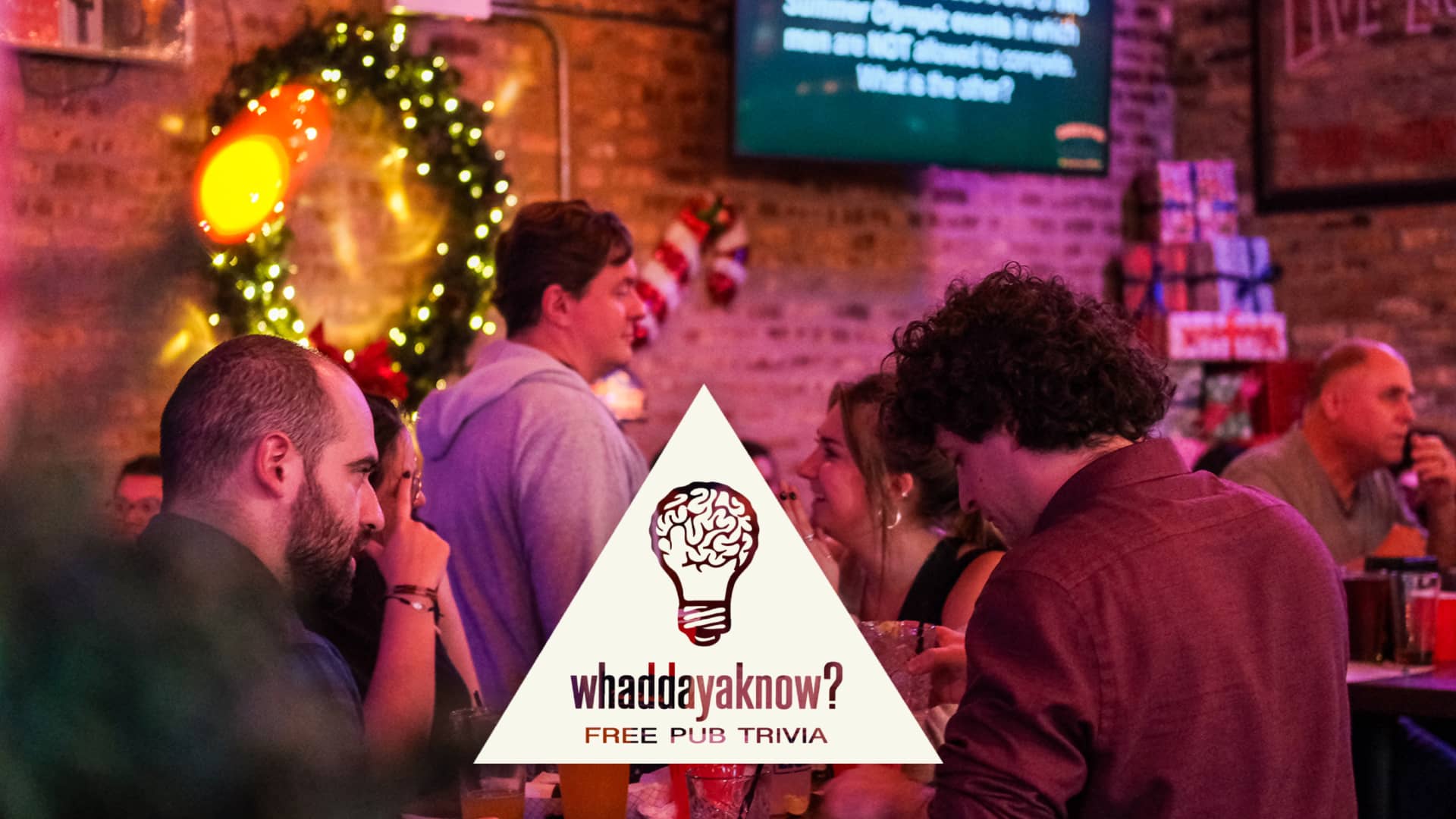 Promotional image for Whaddayaknow Trivia on September 24, 2025, at Carol's Pub