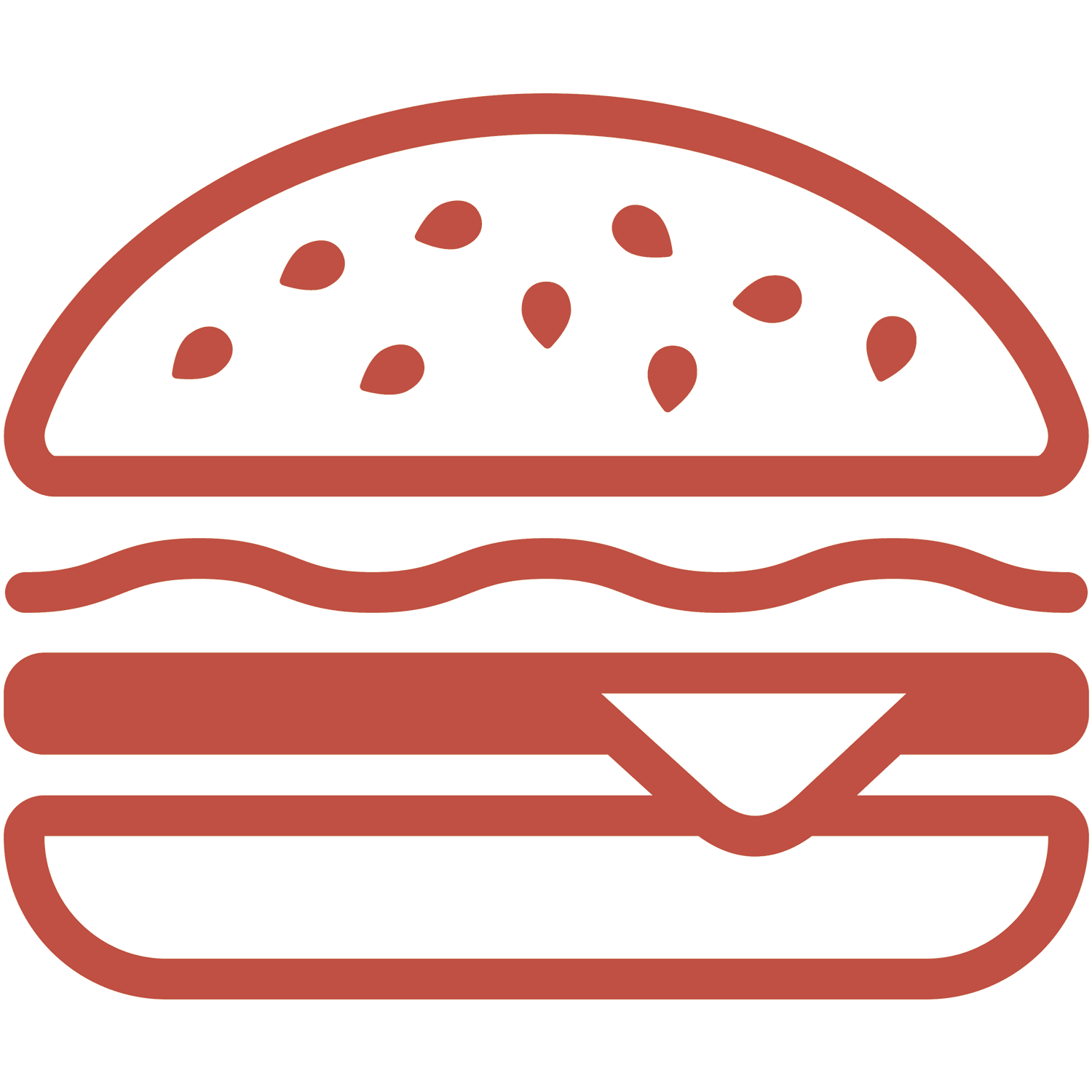 Burger icon for Carol's Pub menu