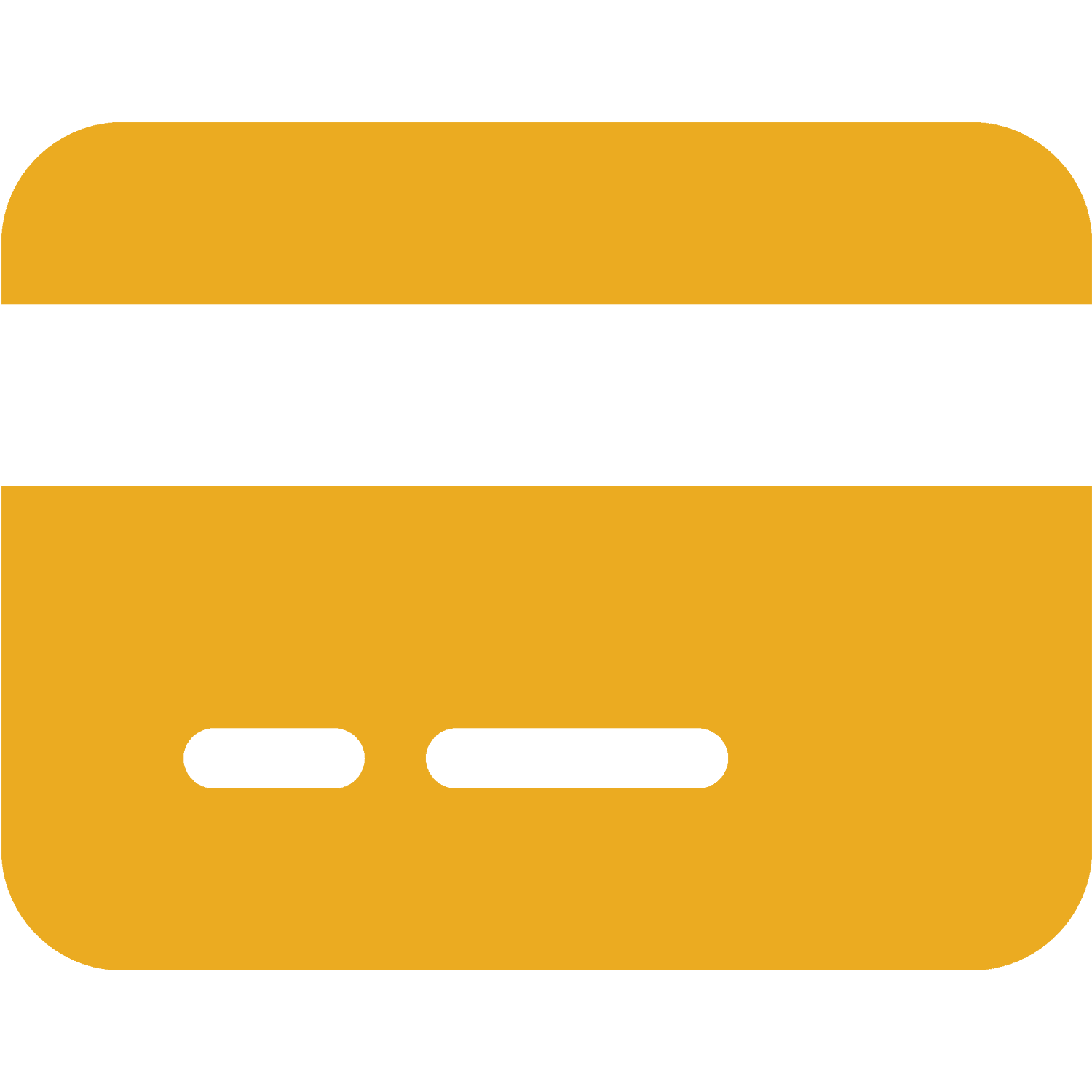 Gift card icon in gold
