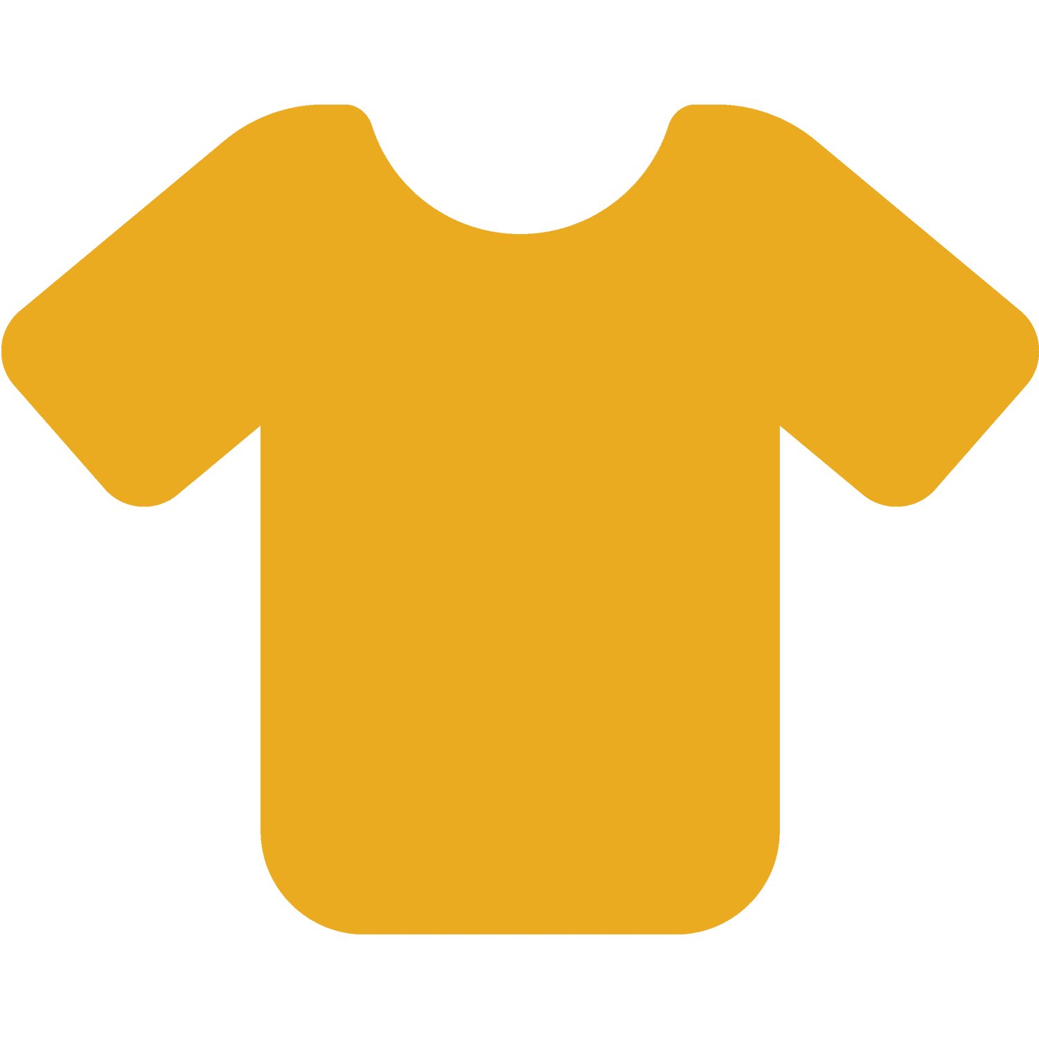 Merchandise icon in gold
