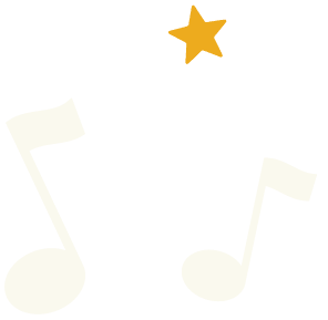 Decorative music note